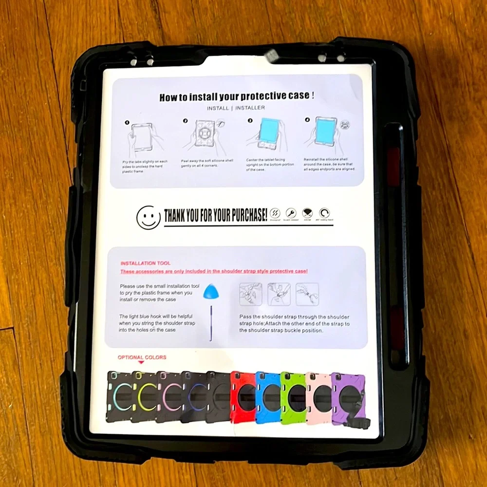 Brand New IPad 12.9 Case ~ 2021